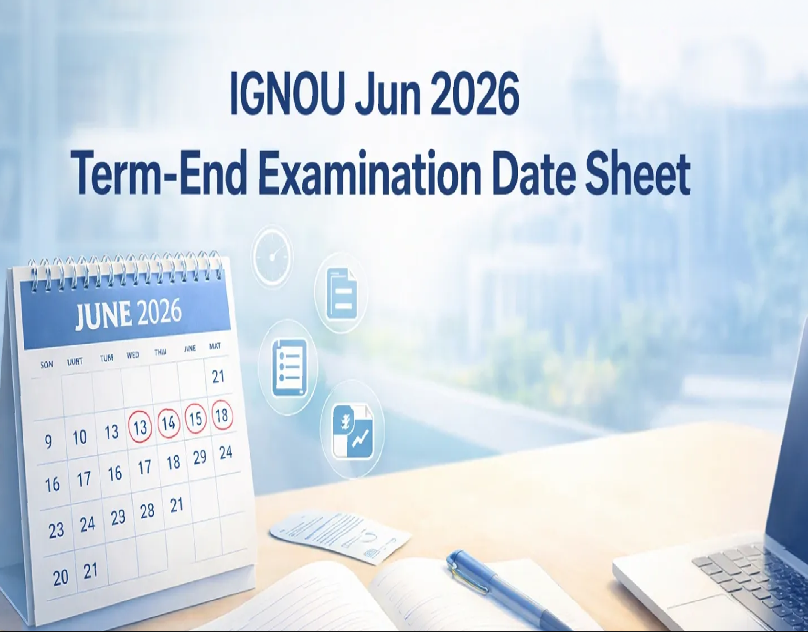 IGNOU June 2026 TEE Revised Schedule Released Till July 21
