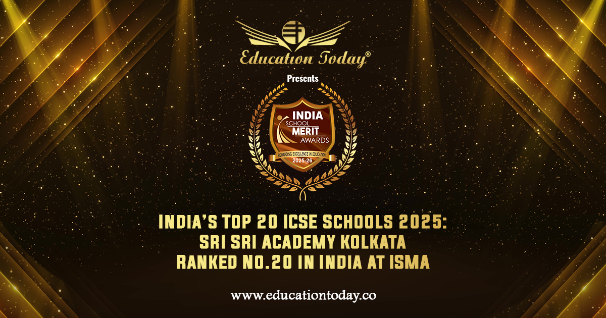 India’s Top 20 ICSE Schools 2025: Sri Sri Academy Kolkata Ranked No.20 in India at ISMA