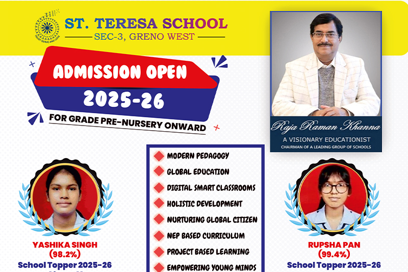 St. Teresa School, Greater Noida: Vision of Principal Ms. Navita Singh on Holistic Growth