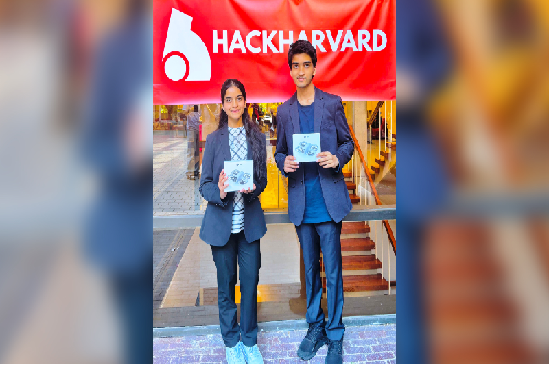 Chennai-Born Twins Triumph at HackHarvard 2025 with Life-Saving AR App