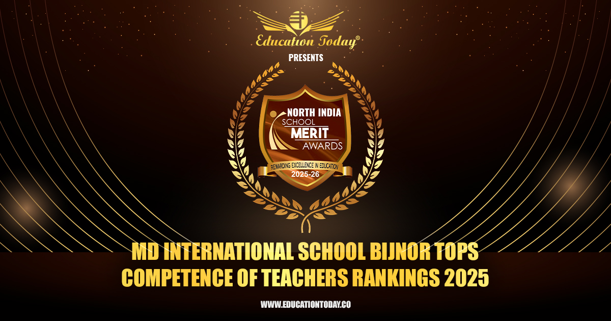 MD International School Bijnor Tops Competence of Teachers Rankings 2025