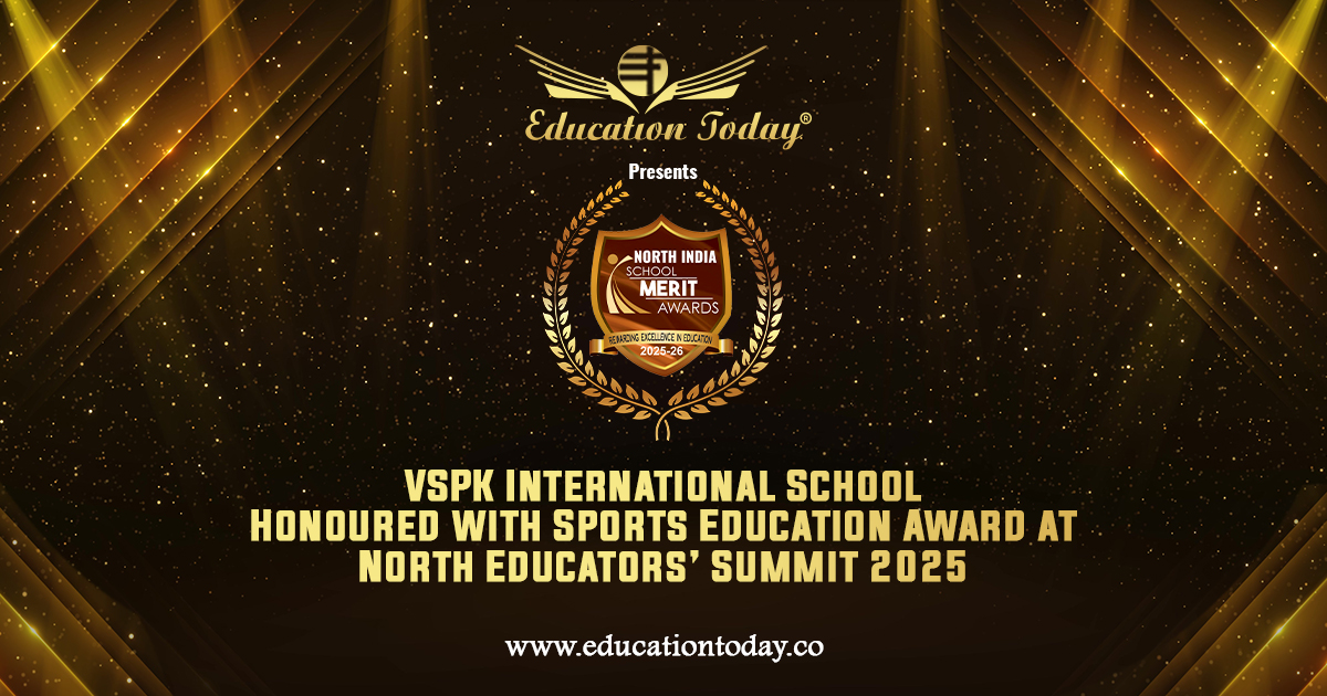 VSPK International School Honoured with Sports Education Award at North Educators’ Summit 2025