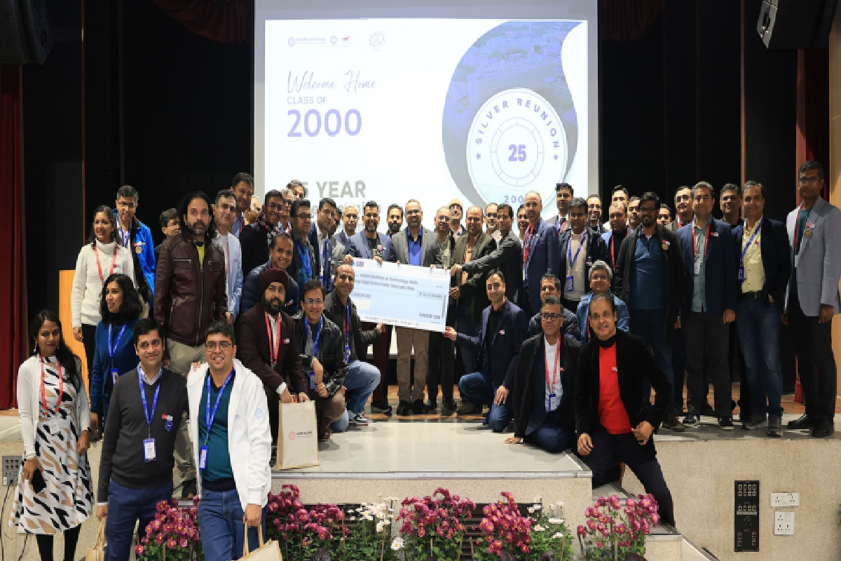 IIT Delhi’s Class of 2000 Pledges Over Rs 70 Crore at Silver Jubilee Reunion