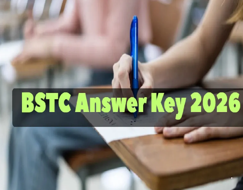 BSTC 2026 Answer Key Soon at Pre D.El.Ed Official Website