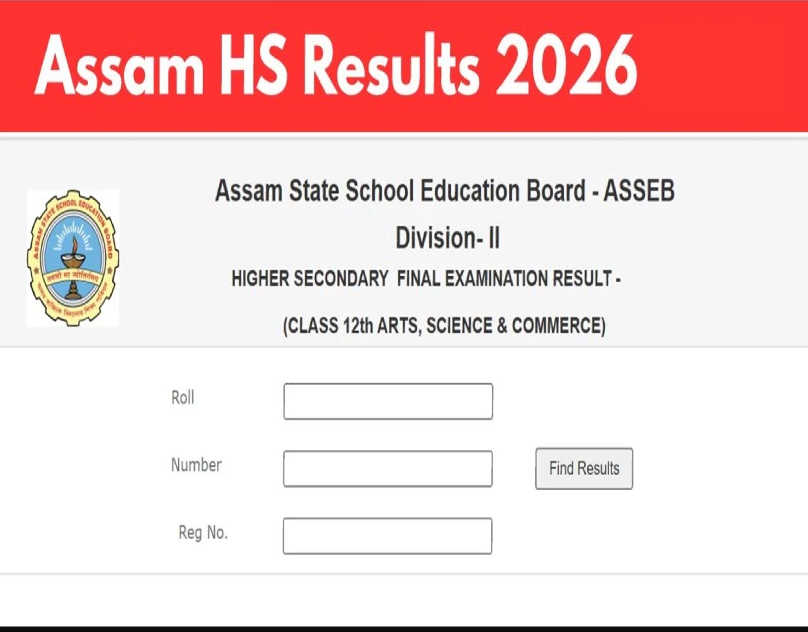 Assam HS Result 2026 Declared; Rechecking Starts Soon