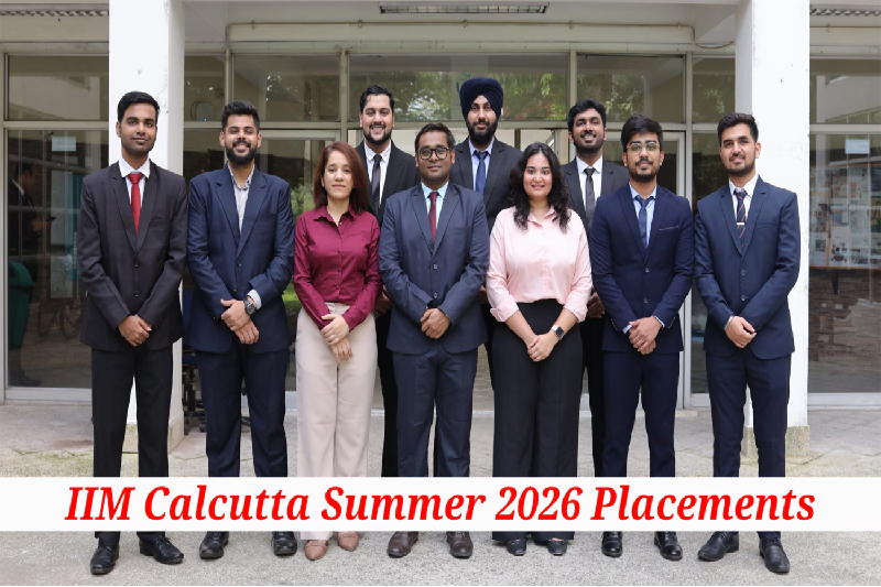 IIM Calcutta Secures 100% Summer Internship Placements for MBA Batch 2026: Highest Stipend Reaches ₹6 Lakh per Month