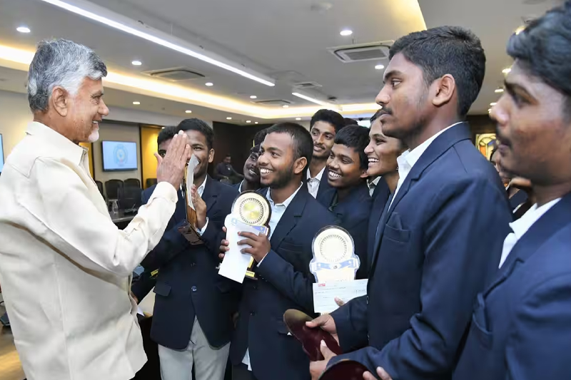 Andhra Pradesh CM Naidu Announces Expansion of IIT-NEET Coaching Centres After Record Student Success