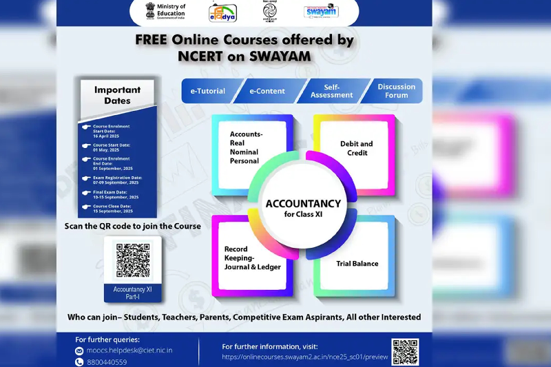 NCERT Launches Free Online Learning for Class 11 and 12 Students with Final Exams in September 2025