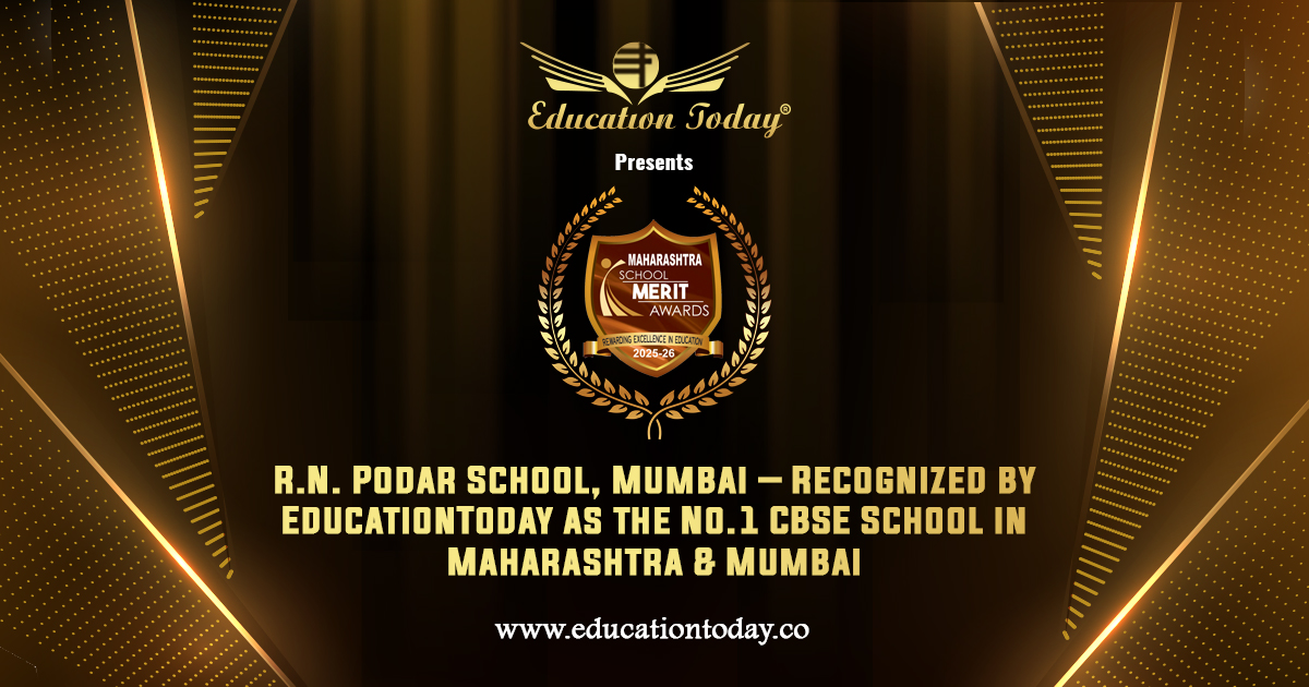 R.N. Podar School Mumbai Tops CBSE Rankings 2025 at Maharashtra & North Educators Summit & Awards