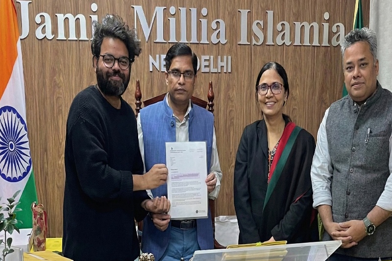 Jamia Millia Scholar Nitesh Dogne Wins Commonwealth Split-site Scholarship for Tribal Circularity Research