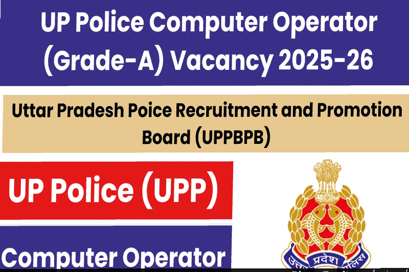 UP Police Computer Operator Grade-A Recruitment 2025: Apply Online for 1352 Posts, Eligibility, Dates and Selection Process