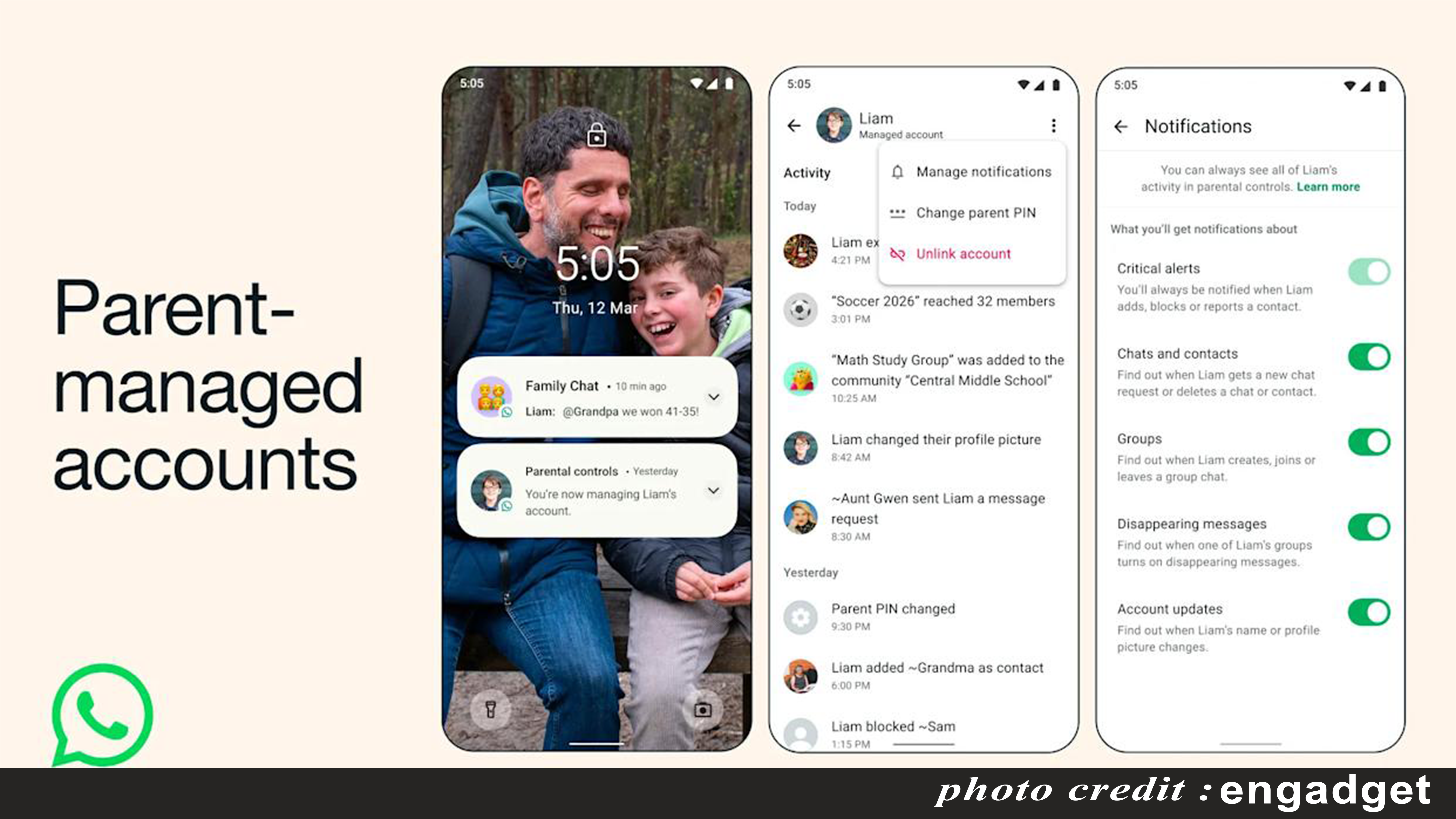 WhatsApp Launches Parent-Managed Accounts for Kids Under 13 With Controls