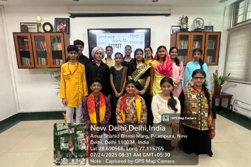 K-IIT World School Celebrates Bharatiya Bhasha Utsav: Honouring India’s Linguistic Heritage