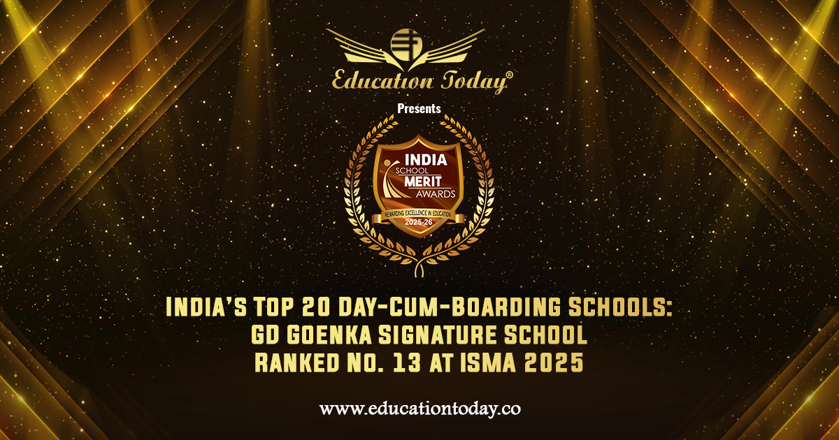 India’s Top 20 Day-Cum-Boarding Schools: GD Goenka Signature School Ranked No. 13 at ISMA 2025