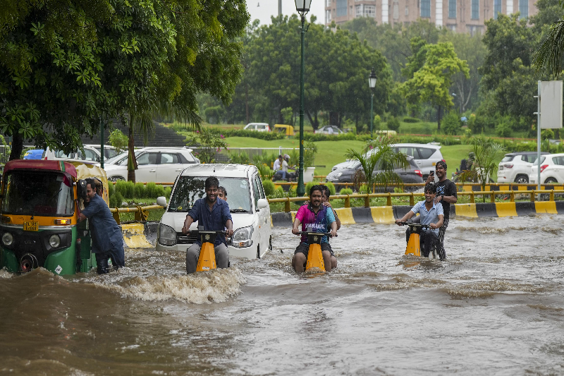 Gurugram Shifts to Online Classes and Remote Work Amid Torrential Rainfall and Severe Waterlogging