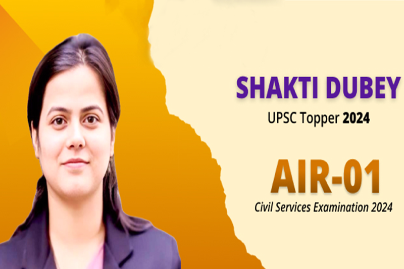 UPSC CSE 2024: AIR 1 Shakti Dubey Secures UP Cadre as Government Releases IAS Allocation List
