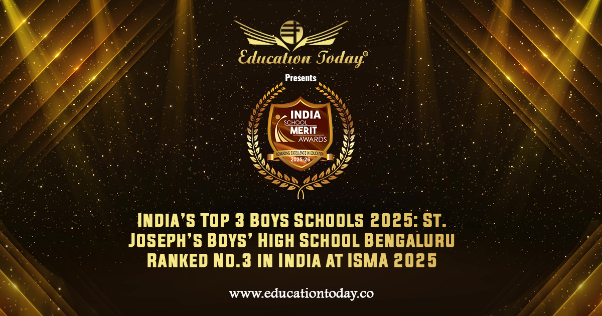 India’s Top 3 Boys Schools 2025: St. Joseph’s Boys’ High School Bengaluru Ranked No.3 in India at ISMA 2025