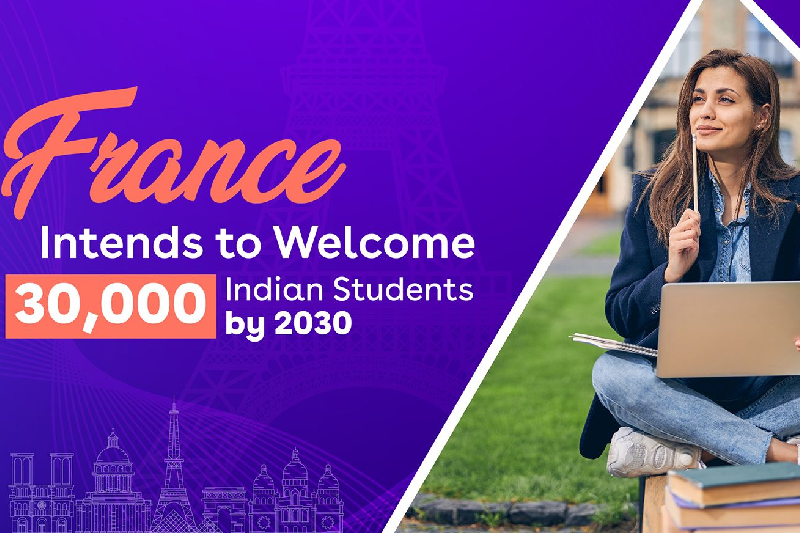 France Sets Ambitious Goal: 30,000 Indian Students by 2030