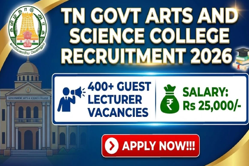 Tamil Nadu Guest Lecturer Recruitment 2026: Opportunities, Impact, and What Aspirants Should Know
