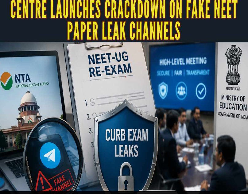 Centre Partners With Meta, Google and Telegram to Strengthen NEET UG 2026 Exam Security
