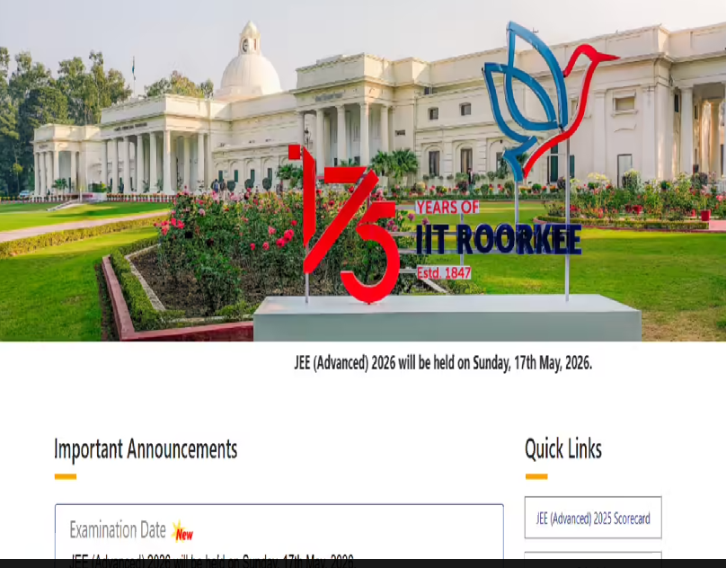 JEE Advanced 2026 Answer Key, Response Sheet and Result Dates
