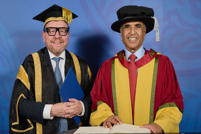 Sunil Bharti Mittal Receives Honorary Doctorate from University of Bath for Pioneering Business and Philanthropic Leadership