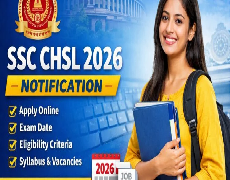 SSC CHSL 2026 Notification: Eligibility, Dates, Exam Pattern
