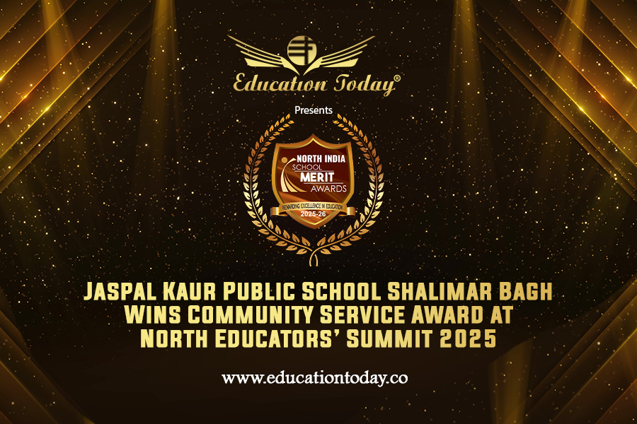 Jaspal Kaur Public School Shalimar Bagh Wins Community Service Award at North Educators’ Summit 2025