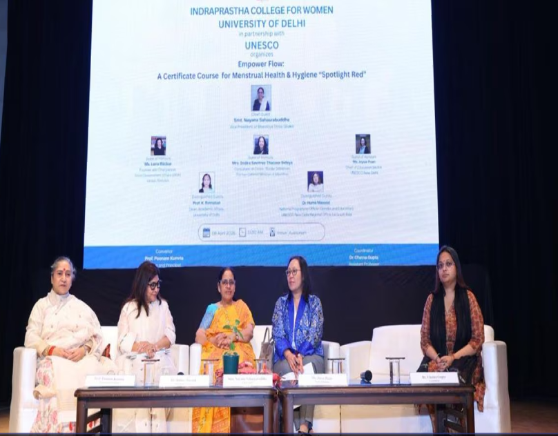 IPCW, UNESCO Launch Menstrual Health Course at Delhi University