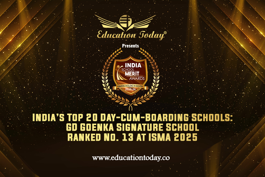 India’s Top 20 Day-Cum-Boarding Schools: GD Goenka Signature School Ranked No. 13 at ISMA 2025