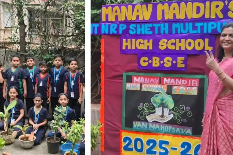 Smt. NRP Sheth Multipurpose High School Celebrates Van Mahotsav 2025 with Week-Long Green Initiatives