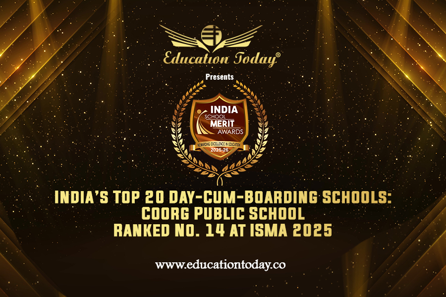 India’s Top 20 Day-Cum-Boarding Schools: Coorg Public School Ranked No. 14 at ISMA 2025